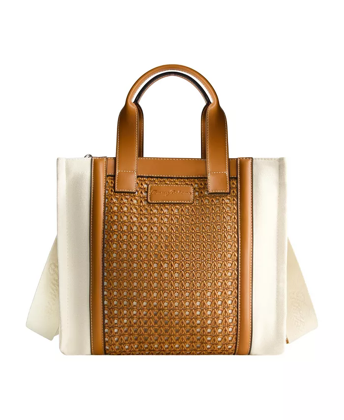 Тканая сумка-тоут Medium Tommy Bahama, коричневый
Тканая сумка-тоут Medium Tommy Bahama, коричневый