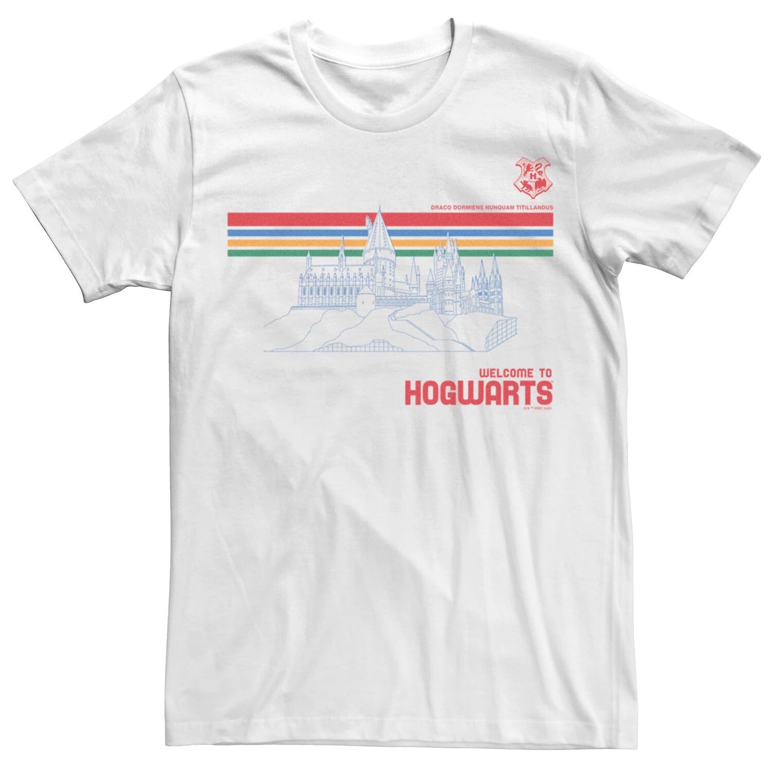 Мужская футболка «Гарри Поттер Дары Смерти 2: Добро пожаловать в Хогвартс» Licensed Character
Мужская футболка «Гарри Поттер Дары Смерти 2: Добро пожаловать в Хогвартс» Licensed Character