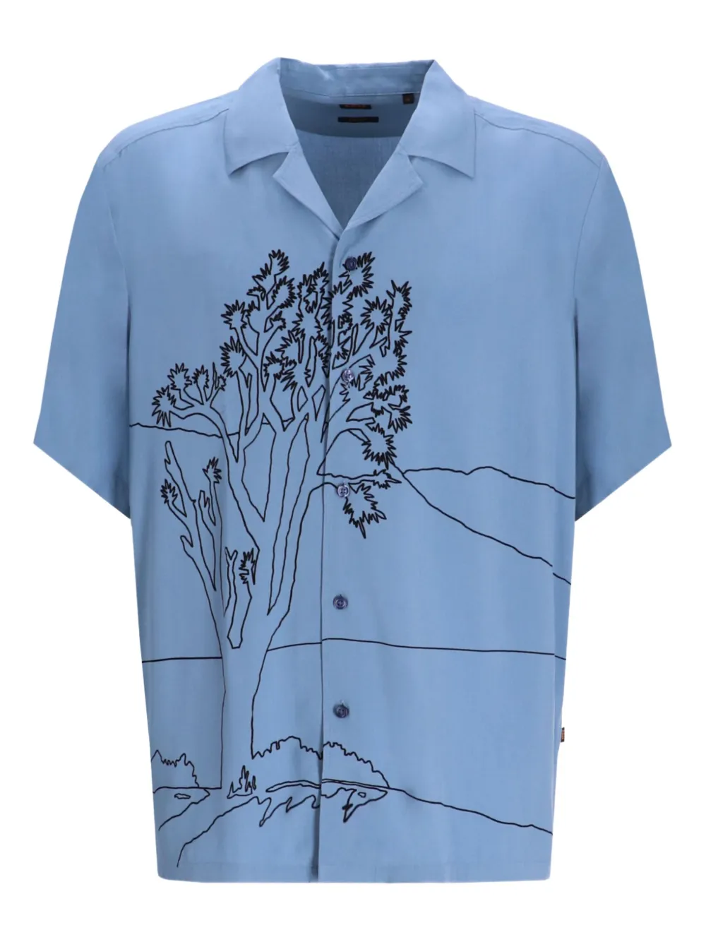 Рубашка Rayer с короткими рукавами BOSS, синий
Рубашка Rayer с короткими рукавами BOSS, синий