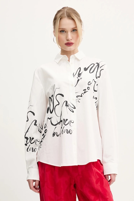 Хлопковая рубашка HERA Desigual, белый
Хлопковая рубашка HERA Desigual, белый