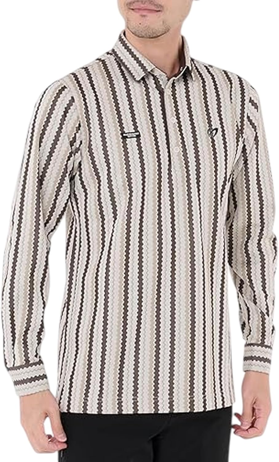 Мужская рубашка-поло с длинным рукавом Master Bunny Edition (дышащая полосатая жаккардовая ткань) / для гольфа / 758-4261003, бежевый
Мужская рубашка-поло с длинным рукавом Master Bunny Edition (дышащая полосатая жаккардовая ткань) / для гольфа / 758-4261003, бежевый