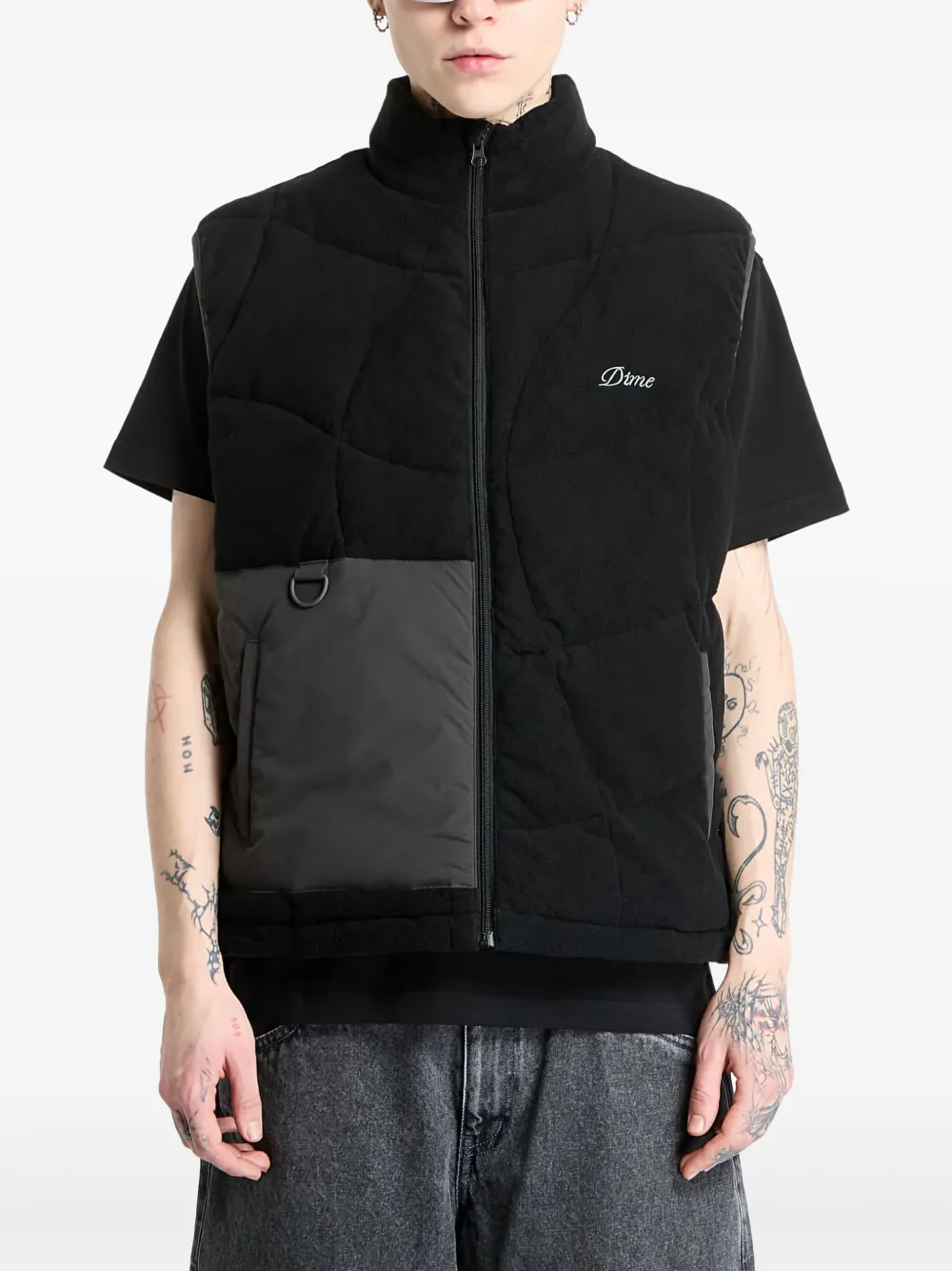 Жилет со вставками dime, черный
Жилет со вставками dime, черный