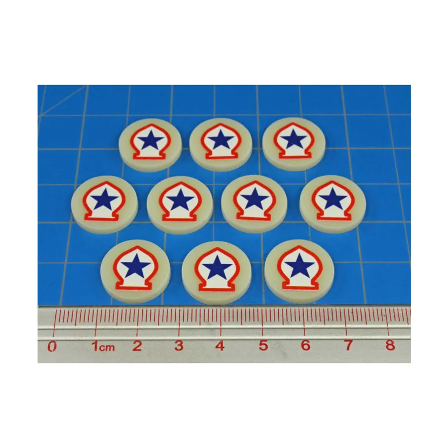 Печатные жетоны фракций времен Второй мировой войны премиум-класса — Северная Африка, командование союзников, Token Sets - WWII Factions & Flags
Печатные жетоны фракций времен Второй мировой войны премиум-класса — Северная Африка, командование союзников, Token Sets - WWII Factions & Flags