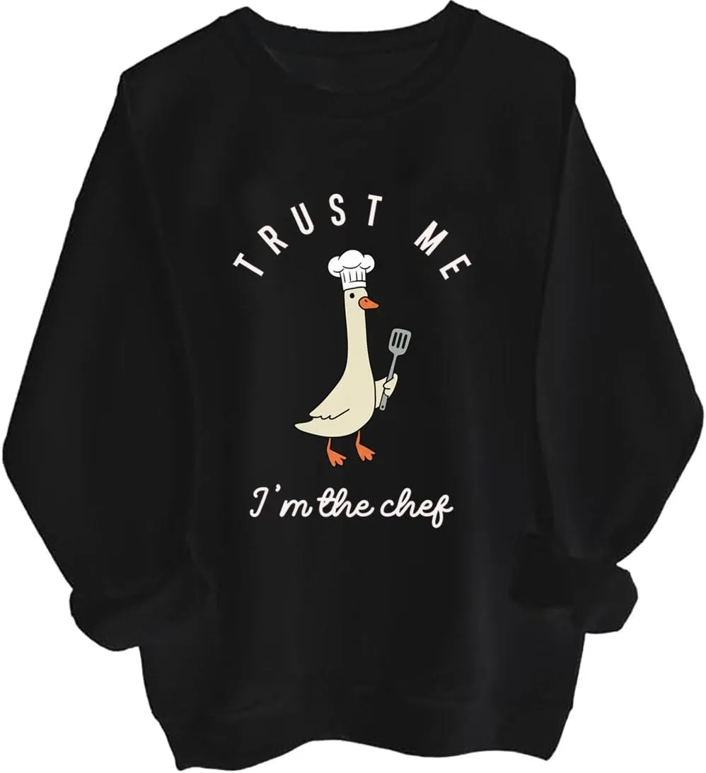 Толстовка с принтом "Trust Me I’m The Chef" Czbic
Толстовка с принтом "Trust Me I’m The Chef" Czbic
