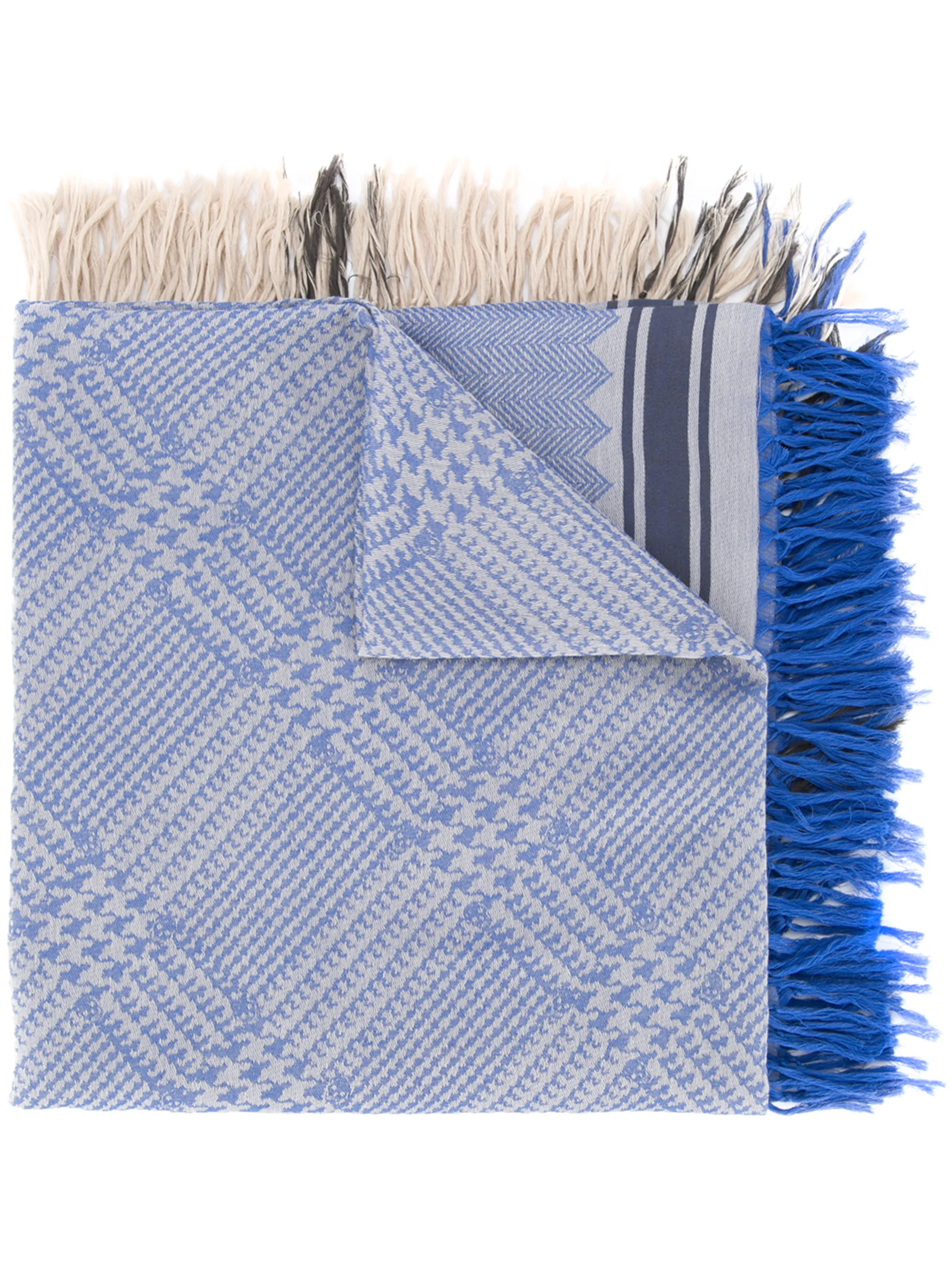 Клетчатый шарф с узором с черепами Alexander Mcqueen, синий
Клетчатый шарф с узором с черепами Alexander Mcqueen, синий