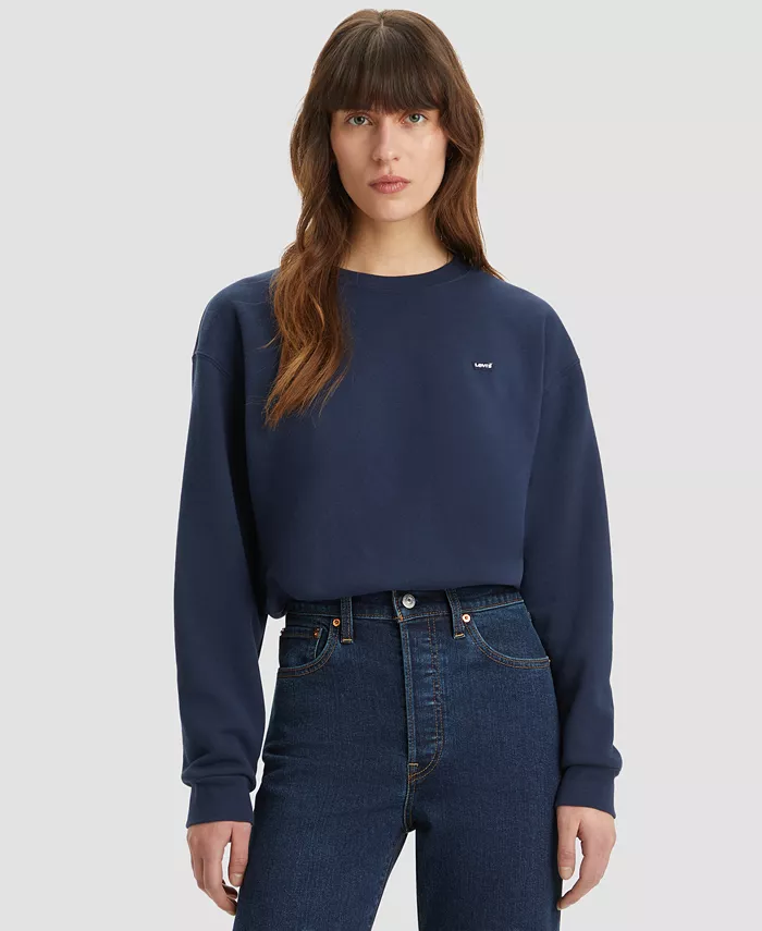 Женский повседневный свитшот с круглым вырезом Levi'S, синий
Женский повседневный свитшот с круглым вырезом Levi'S, синий