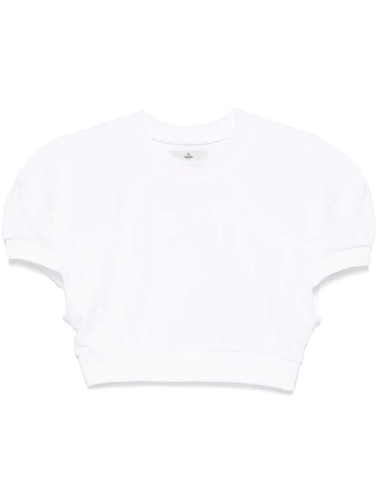 Укороченная футболка Вивьен Вествуд Vivienne Westwood, белый
Укороченная футболка Вивьен Вествуд Vivienne Westwood, белый