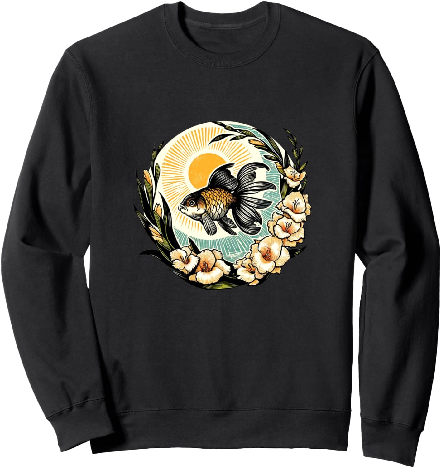 Стильная голландская толстовка с изображением золотой рыбки Retro Goldfish Snugg
Стильная голландская толстовка с изображением золотой рыбки Retro Goldfish Snugg