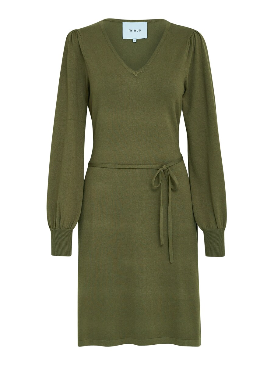 Вязаное платье minus Astrid, зеленый 
Вязаное платье minus Astrid, зеленый