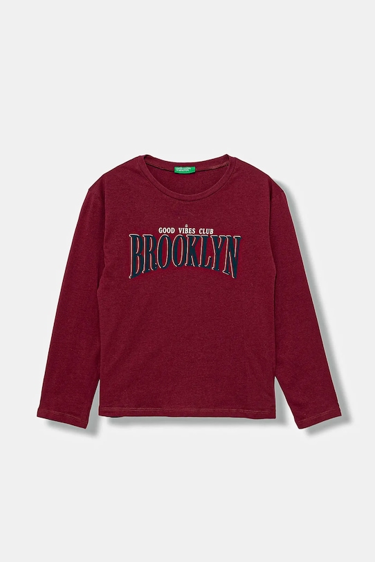 Детская хлопковая кофта с длинным рукавом United Colors Of Benetton, бордовый
Детская хлопковая кофта с длинным рукавом United Colors Of Benetton, бордовый