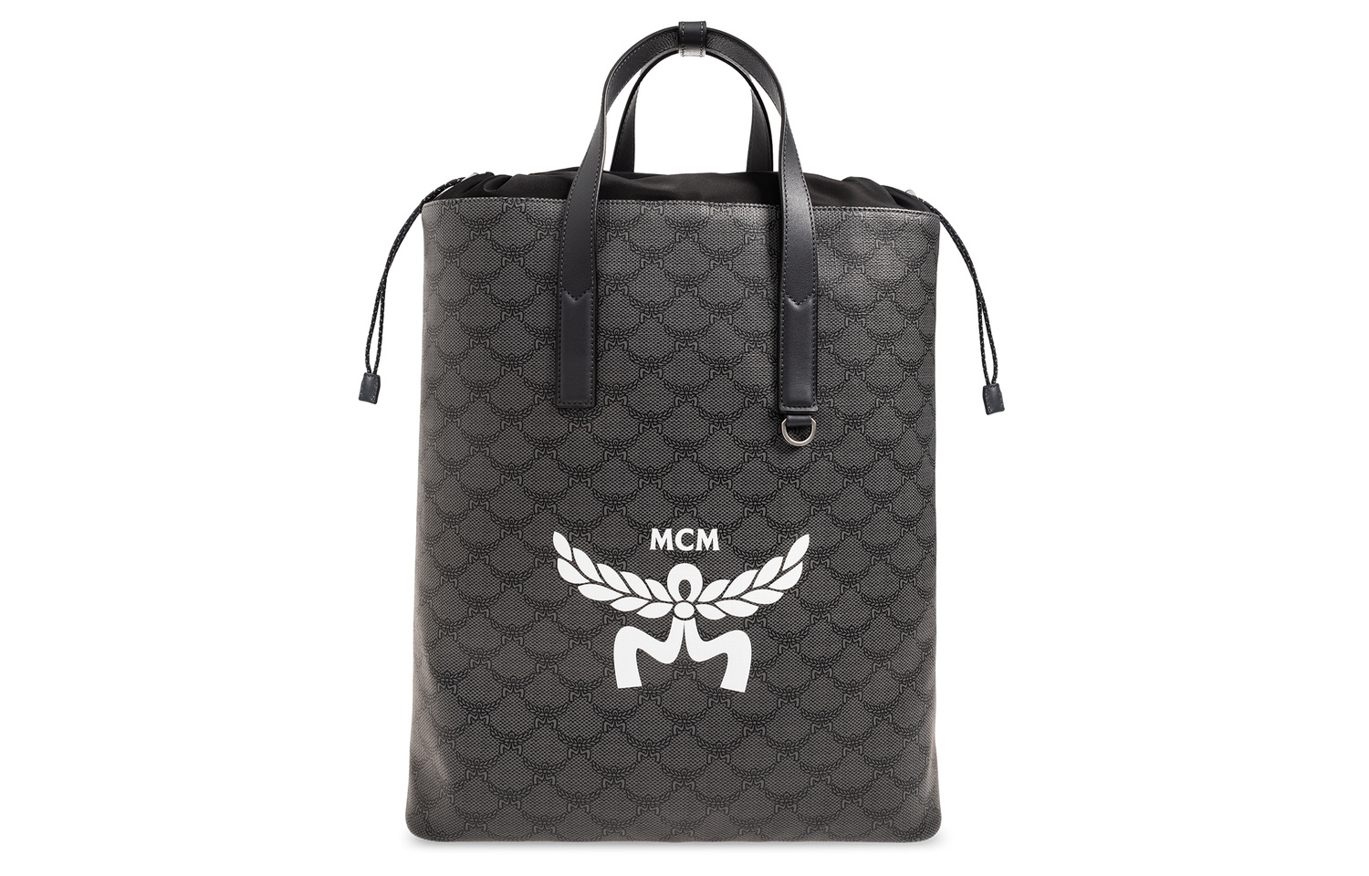 Рюкзак среднего размера мужской серый MCM с кожаными вставками
Рюкзак среднего размера мужской серый MCM с кожаными вставками