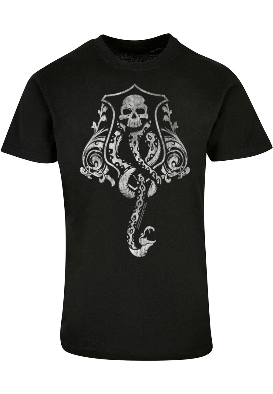 Классическая футболка ABSOLUTE CULT Shirt Harry Potter - Dark Mark Crest, черный
Классическая футболка ABSOLUTE CULT Shirt Harry Potter - Dark Mark Crest, черный