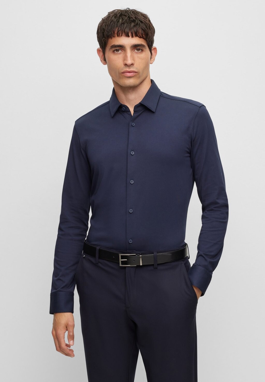 Классическая рубашка Slim Fit Langarm BOSS, цвет dark blue
Классическая рубашка Slim Fit Langarm BOSS, цвет dark blue