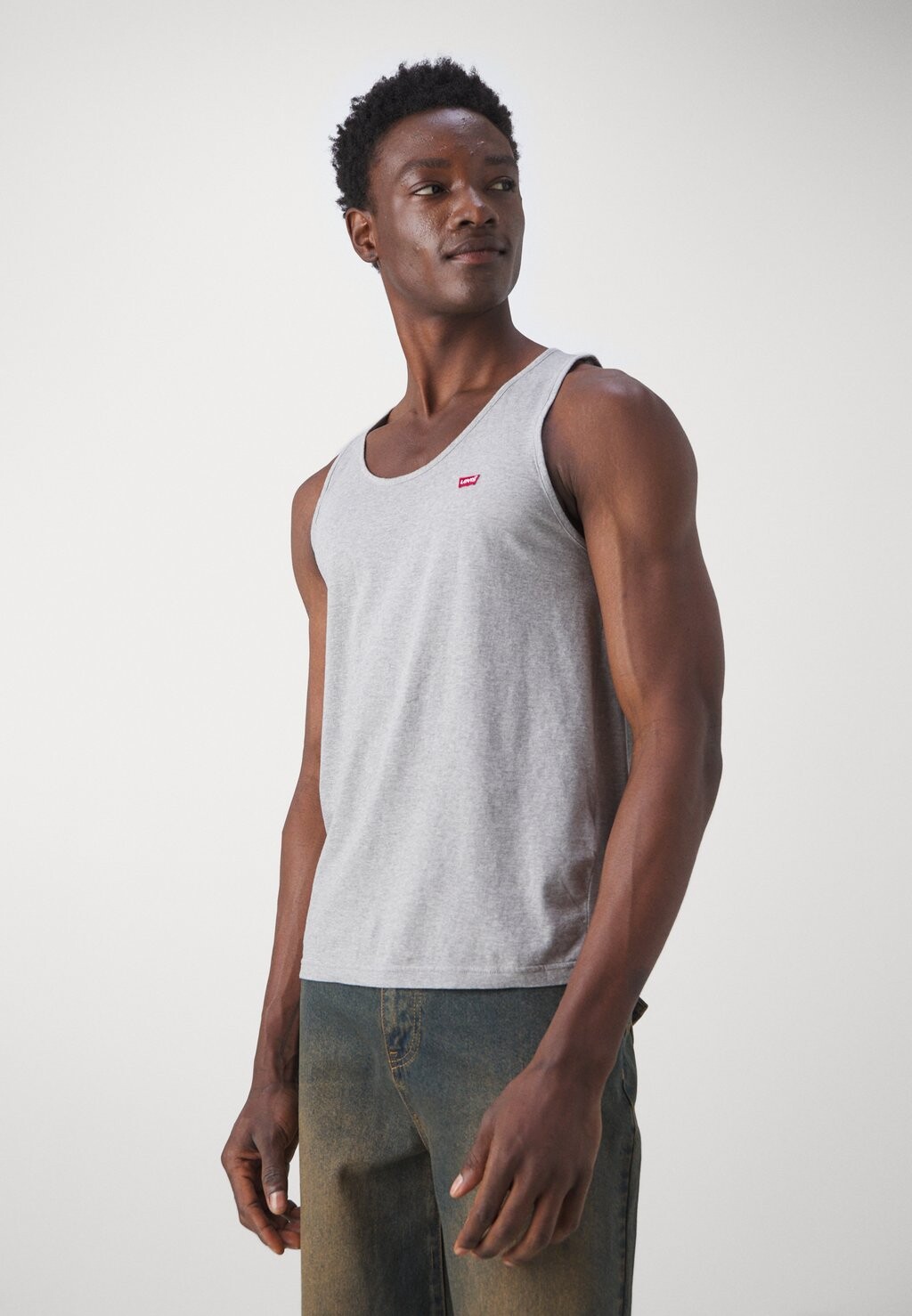 Топ Levi's, пестрый серый Lsehousemark Tank
Топ Levi's, пестрый серый Lsehousemark Tank
