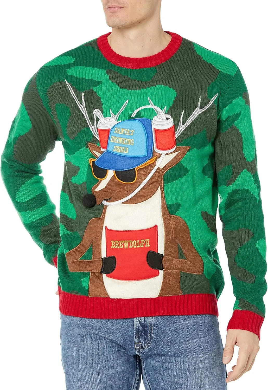 Blizzard Bay мужской длинный свитер Ugly Christmas
Blizzard Bay мужской длинный свитер Ugly Christmas