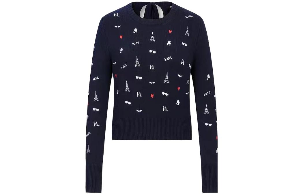 KARL LAGERFELD Трикотаж Женский Морской синий KARL LAGERFELD / Karl Lagerfeld Jeans
KARL LAGERFELD Трикотаж Женский Морской синий KARL LAGERFELD / Karl Lagerfeld Jeans