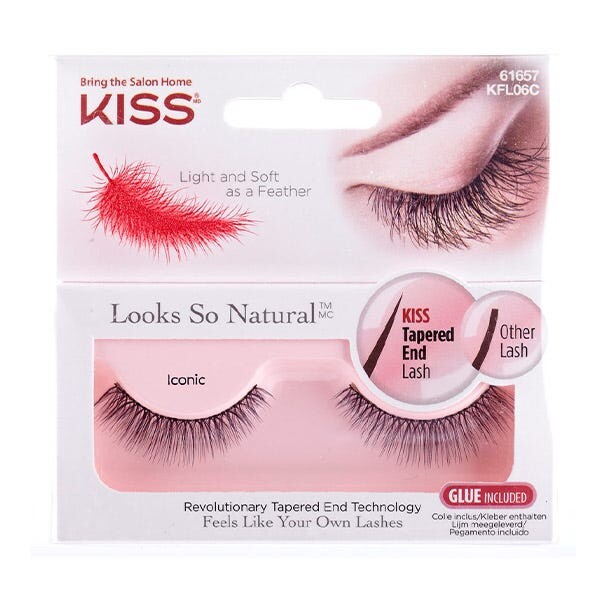 Выглядит так естественно 1 шт Kiss 
Выглядит так естественно 1 шт Kiss