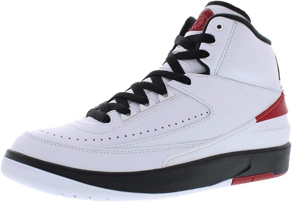 Кроссовки Retro Air Jordan 2 - White, Fire Red, Black, Sail, Cement Grey Nike, белый/черный/красный
Кроссовки Retro Air Jordan 2 - White, Fire Red, Black, Sail, Cement Grey Nike, белый/черный/красный