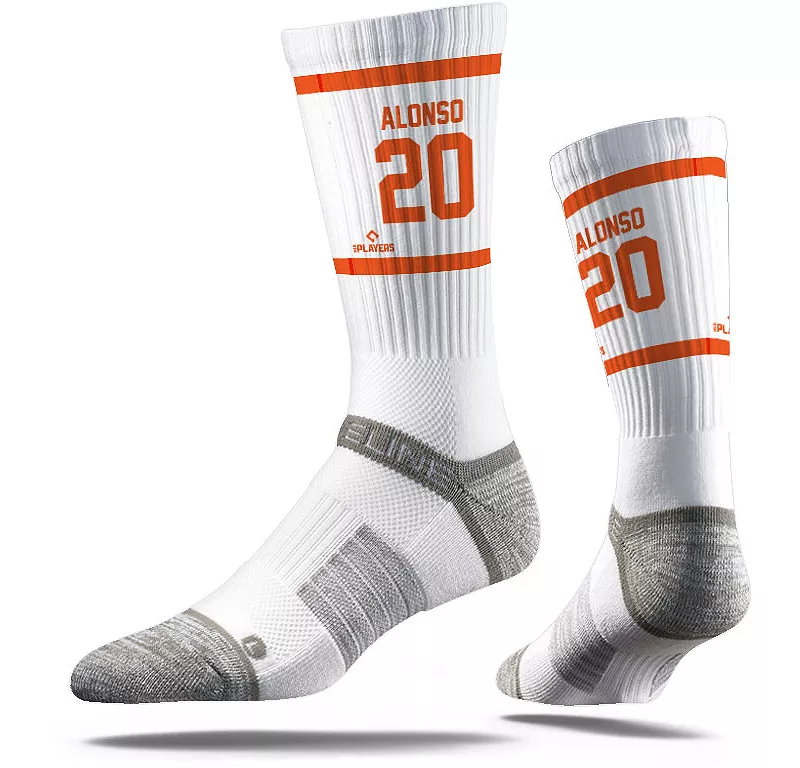 Мужские носки премиум-класса Strideline New York Mets Pete Alonso Crew
Мужские носки премиум-класса Strideline New York Mets Pete Alonso Crew