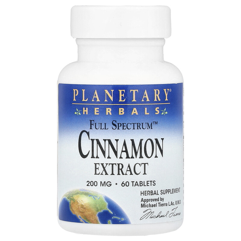 Planetary Herbals, Экстракт корицы Full Spectrum , 400 мг, 60 таблеток (200 мг на таблетку)
Planetary Herbals, Экстракт корицы Full Spectrum , 400 мг, 60 таблеток (200 мг на таблетку)
