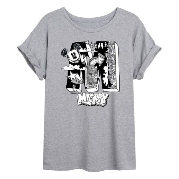 Футболка большого размера с надписью «Микки Маус» для юниоров Disney, серый
Футболка большого размера с надписью «Микки Маус» для юниоров Disney, серый