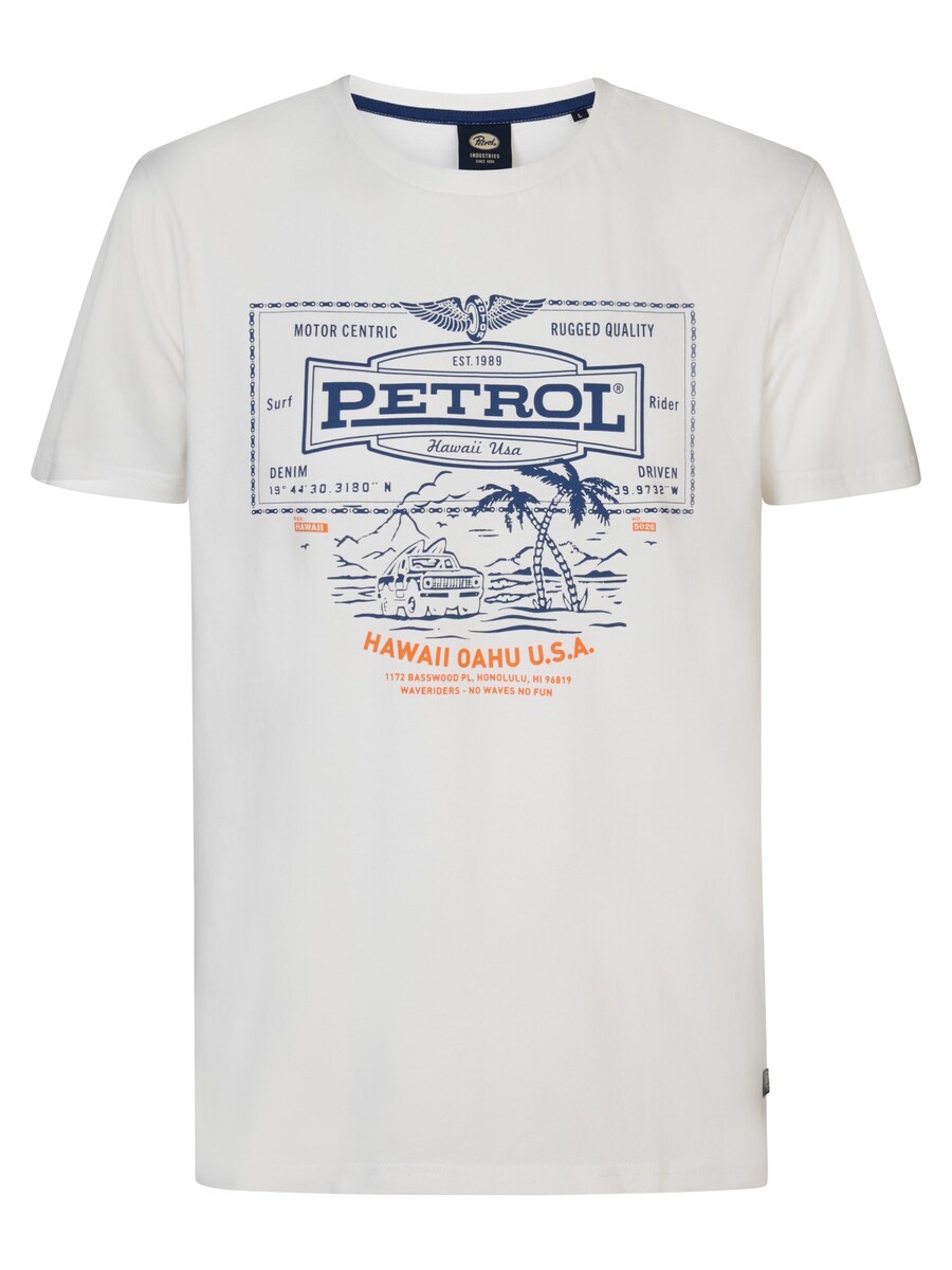 Классическая футболка Petrol Industries Shirt, белый
Классическая футболка Petrol Industries Shirt, белый