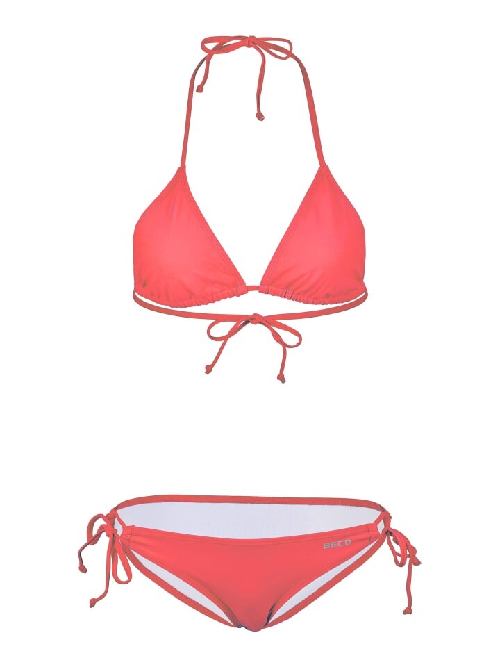 Комплект бикини BECO the world of aquasports Bikini BECO-Basic Side Tie Triangle Bikini, коралловый
Комплект бикини BECO the world of aquasports Bikini BECO-Basic Side Tie Triangle Bikini, коралловый