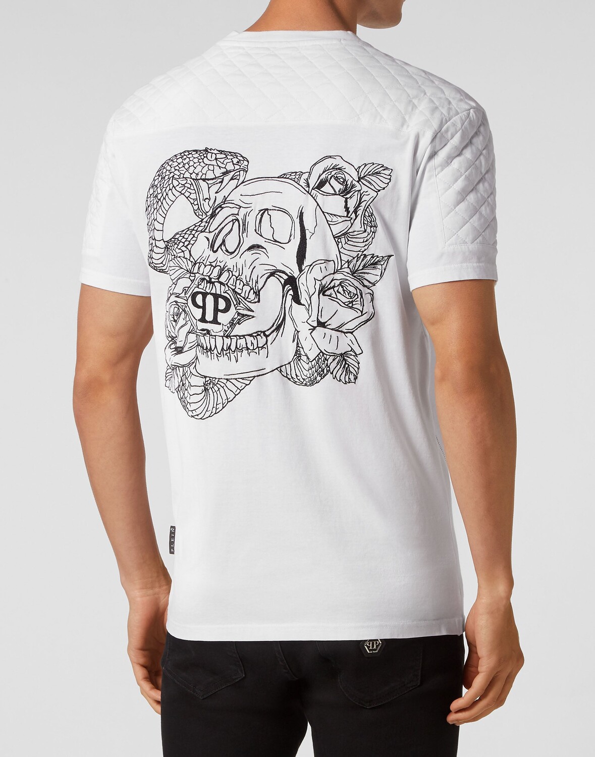 Футболка с круглым вырезом SS Змея Philipp Plein, белый
Футболка с круглым вырезом SS Змея Philipp Plein, белый