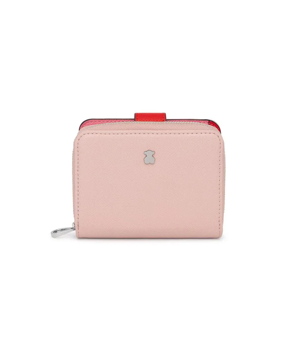 Маленький новый женский кошелек Dubai Tous, розовый 
Маленький новый женский кошелек Dubai Tous, розовый