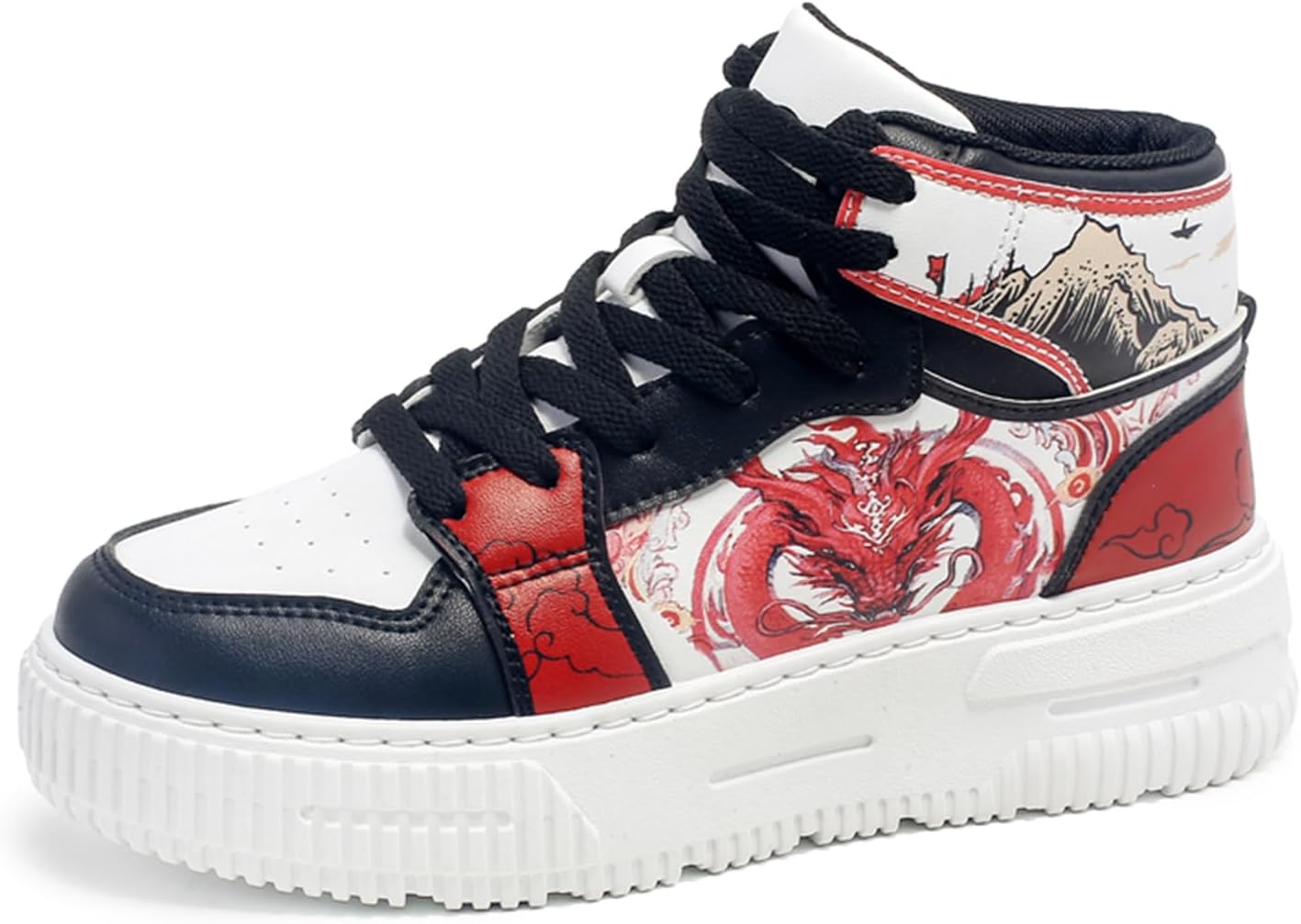 Мужские высокие кроссовки GSIGUL для скейтборда, повседневной ходьбы, белые модные кроссовки, спортивные беговые кроссовки для мужчин
Мужские высокие кроссовки GSIGUL для скейтборда, повседневной ходьбы, белые модные кроссовки, спортивные беговые кроссовки для мужчин