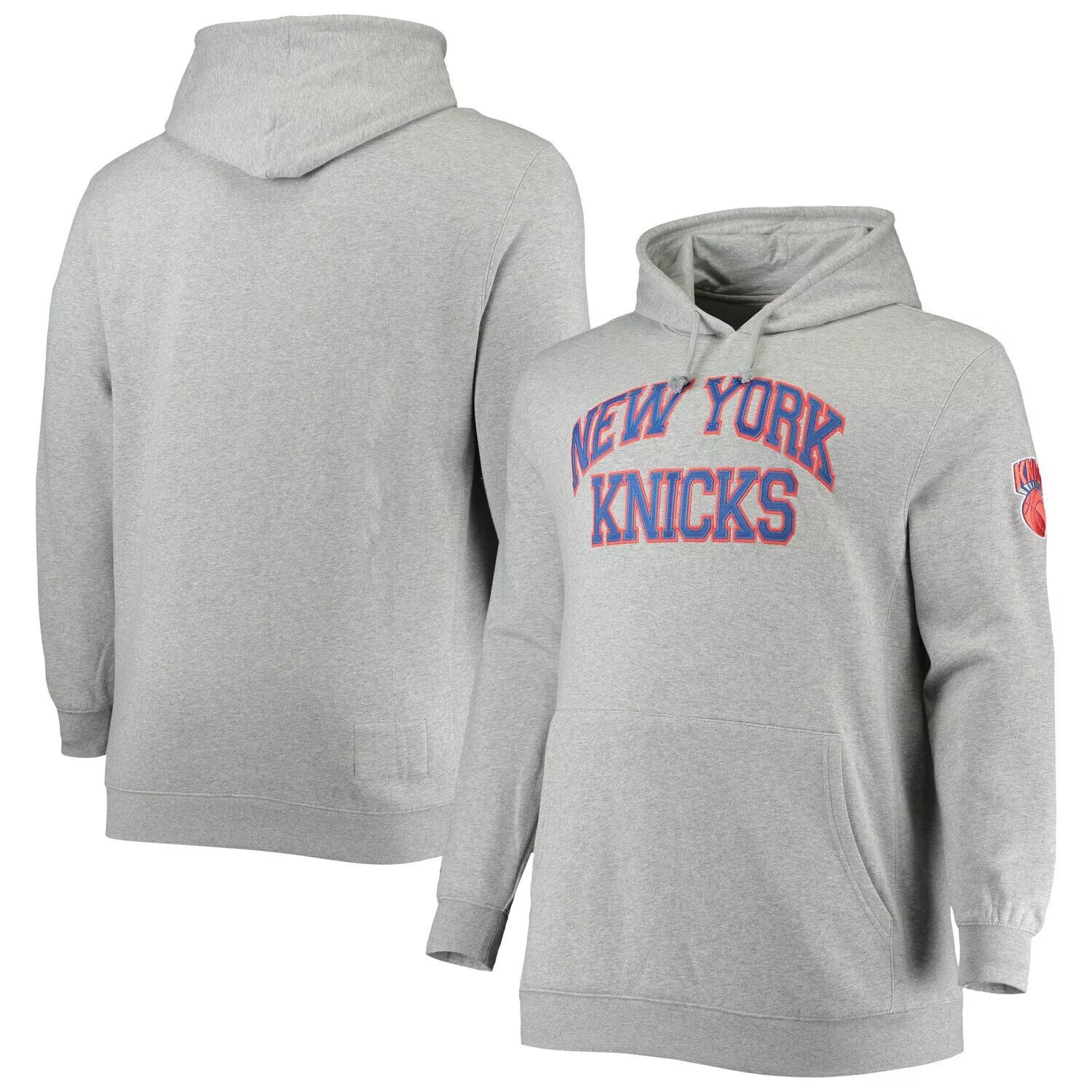 Мужской Mitchell & Ness Heathered Grey New York Knicks Hardwood Classics Big & Tall Throwback Pullover Hoodie
Мужской Mitchell & Ness Heathered Grey New York Knicks Hardwood Classics Big & Tall Throwback Pullover Hoodie