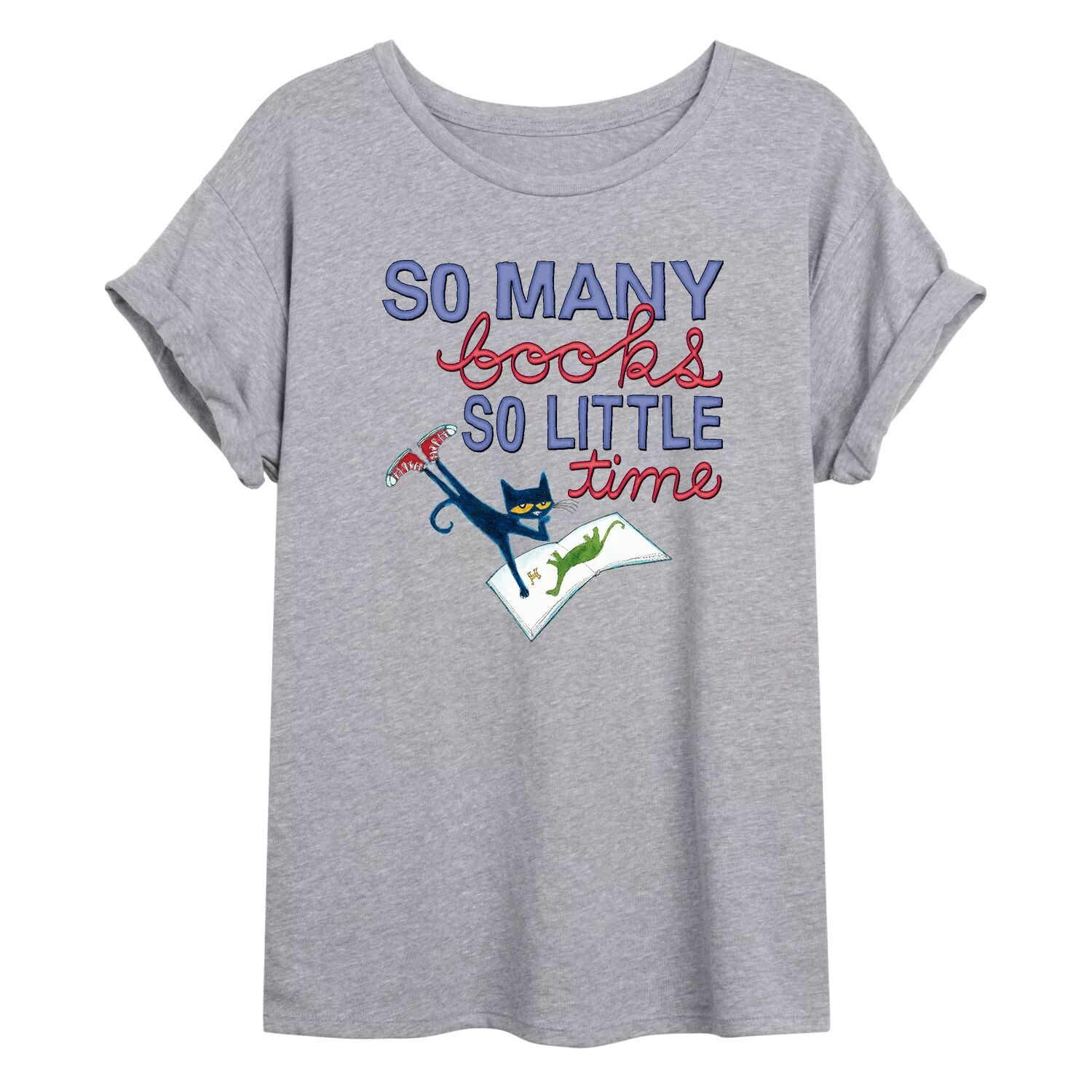 Большая футболка с рисунком кота Пита для юниоров «So Many Books» Licensed Character
Большая футболка с рисунком кота Пита для юниоров «So Many Books» Licensed Character