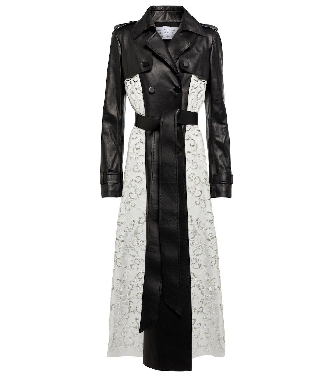 Кожаный тренчкот Виктор Gabriela Hearst, черный
Кожаный тренчкот Виктор Gabriela Hearst, черный