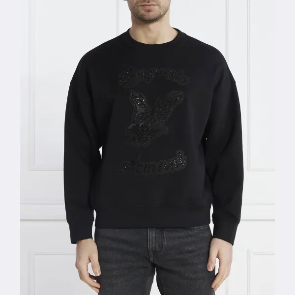 Толстовка обычного кроя Emporio Armani, черный
Толстовка обычного кроя Emporio Armani, черный