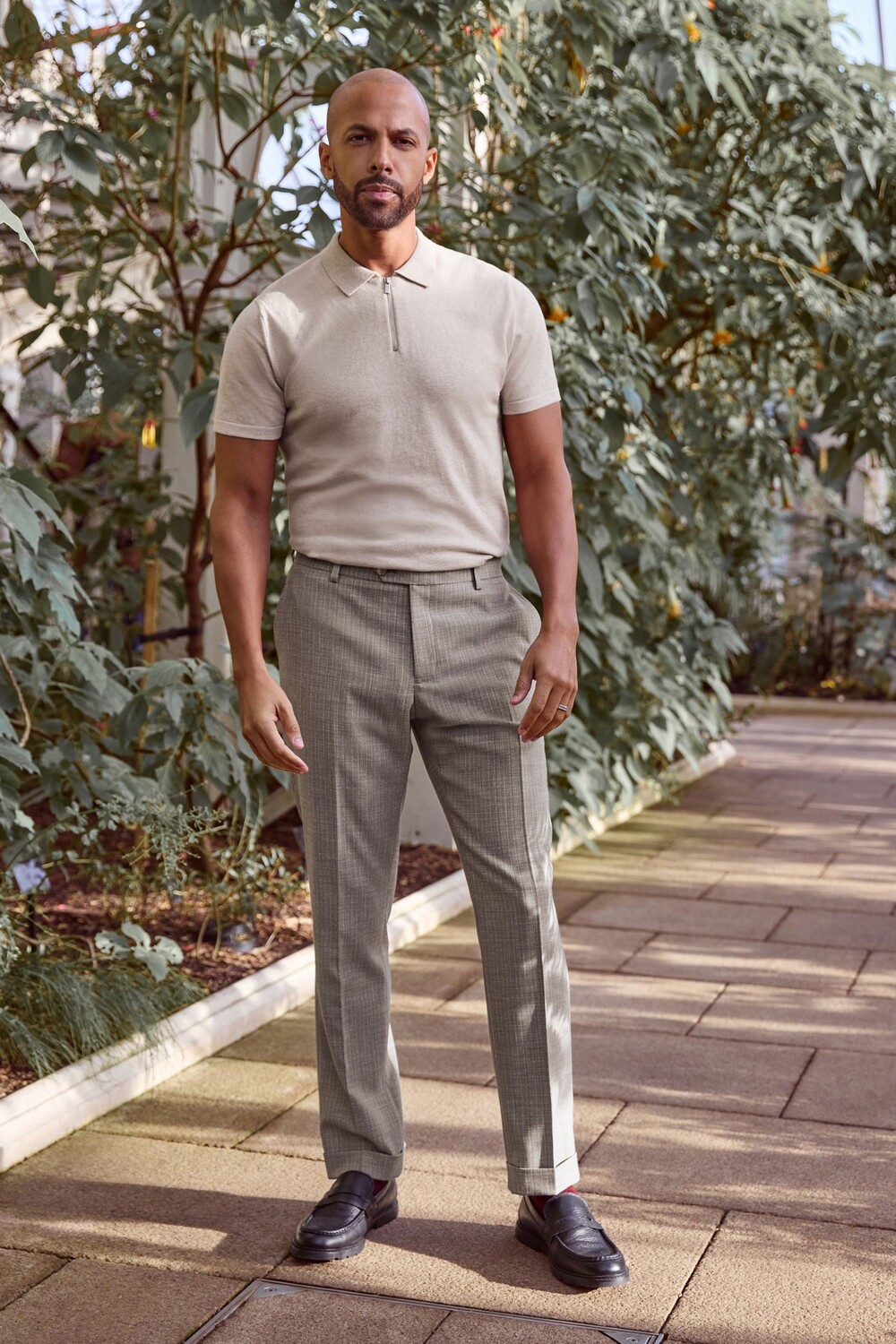 Фактурные костюмные брюки узкого кроя Next, бежевый
Фактурные костюмные брюки узкого кроя Next, бежевый