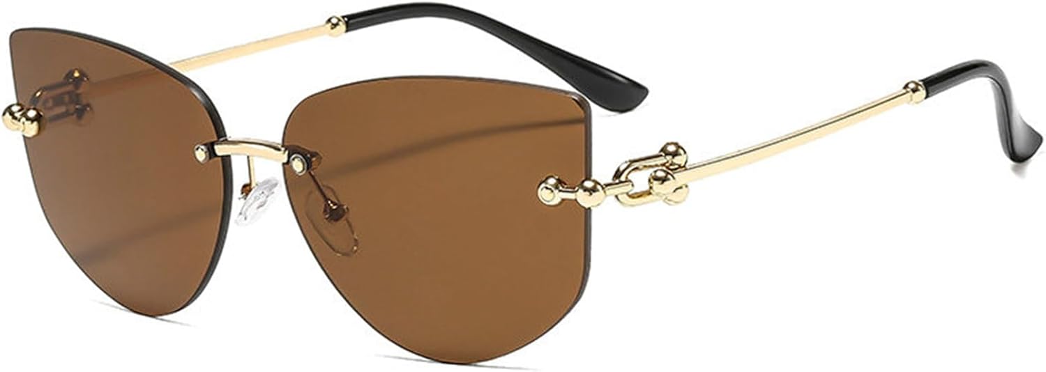 Хелена Модные сексуальные солнцезащитные очки без оправы «кошачий глаз» Роскошный дизайн Женские металлические солнцезащитные очки Защита от УФ-излучения UV400 helena, C3
Хелена Модные сексуальные солнцезащитные очки без оправы «кошачий глаз» Роскошный дизайн Женские металлические солнцезащитные очки Защита от УФ-излучения UV400 helena, C3