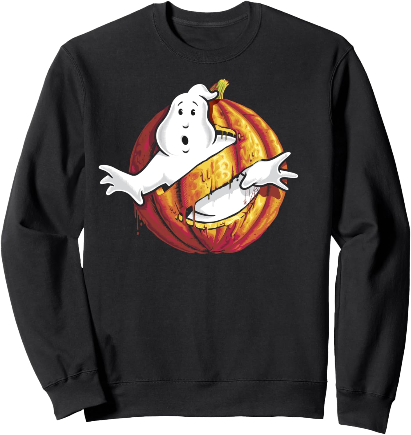 Толстовка с классическим логотипом «Охотники за привидениями» на Хэллоуин в виде тыквы Ghostbusters, черный
Толстовка с классическим логотипом «Охотники за привидениями» на Хэллоуин в виде тыквы Ghostbusters, черный