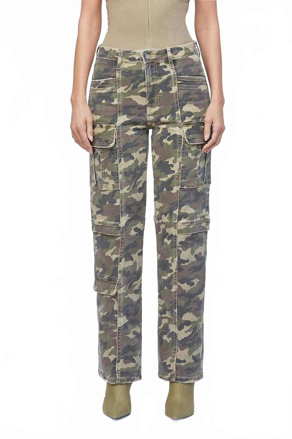 Джинсы Cargo Straight Stretch с камуфляжным принтом Hidden, Camouflage Print
Джинсы Cargo Straight Stretch с камуфляжным принтом Hidden, Camouflage Print
