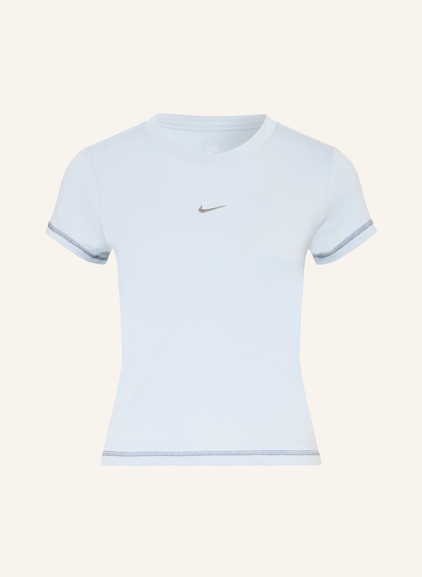 Футболка спортивная трикотажная холодного кроя Nike, голубой
Футболка спортивная трикотажная холодного кроя Nike, голубой