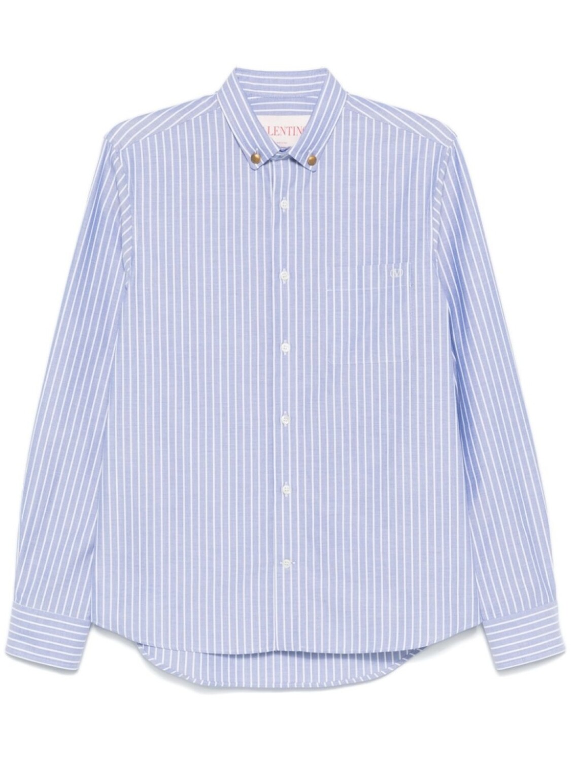 Полосатая рубашка от Валентино Гаравани Valentino Garavani, синий
Полосатая рубашка от Валентино Гаравани Valentino Garavani, синий
