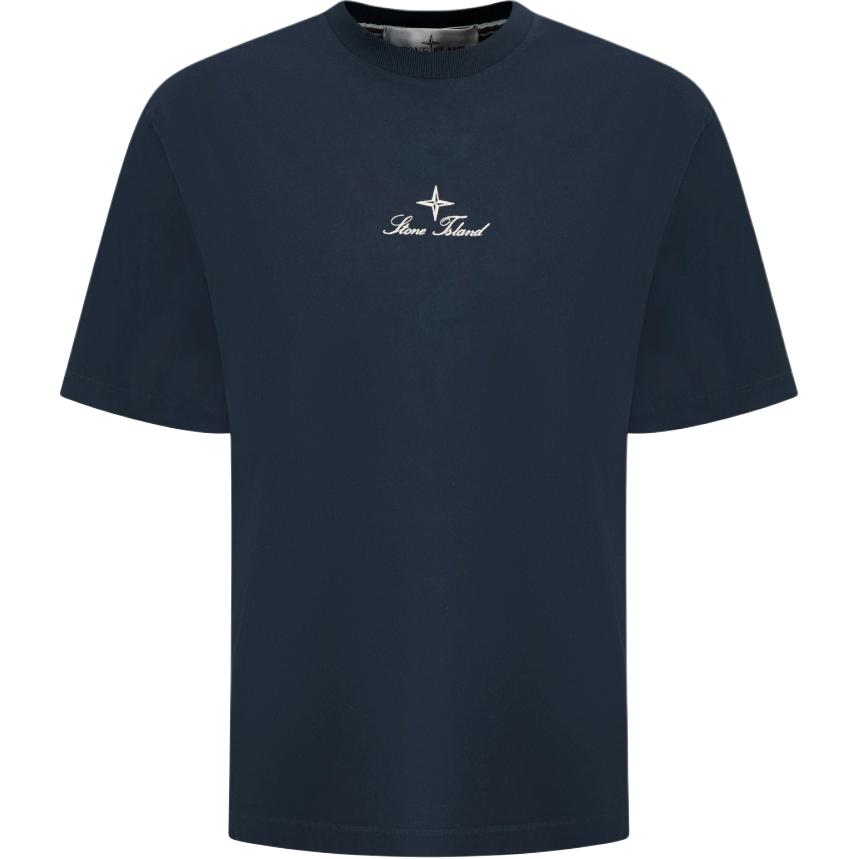 Футболка с вышитым логотипом Crew Neck STONE ISLAND, синий
Футболка с вышитым логотипом Crew Neck STONE ISLAND, синий