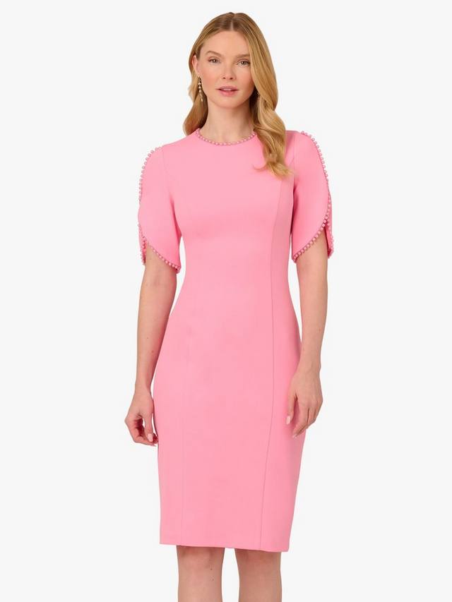 Трикотажное платье с жемчужным рукавом из крепа Adrianna Papell, цвет Cherry Blossom
Трикотажное платье с жемчужным рукавом из крепа Adrianna Papell, цвет Cherry Blossom