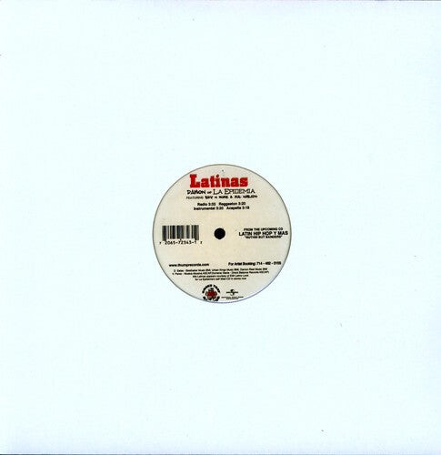 Сингл 12" Damon of La Epidemia: Latinas
Сингл 12" Damon of La Epidemia: Latinas