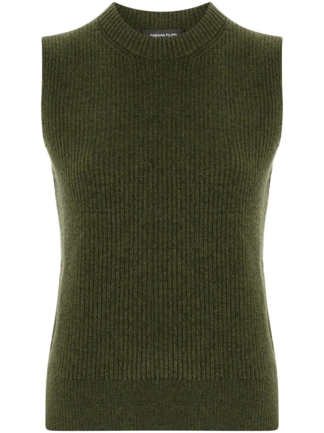 Fabiana Filippi кашемировый топ без рукавов, зеленый
Fabiana Filippi кашемировый топ без рукавов, зеленый