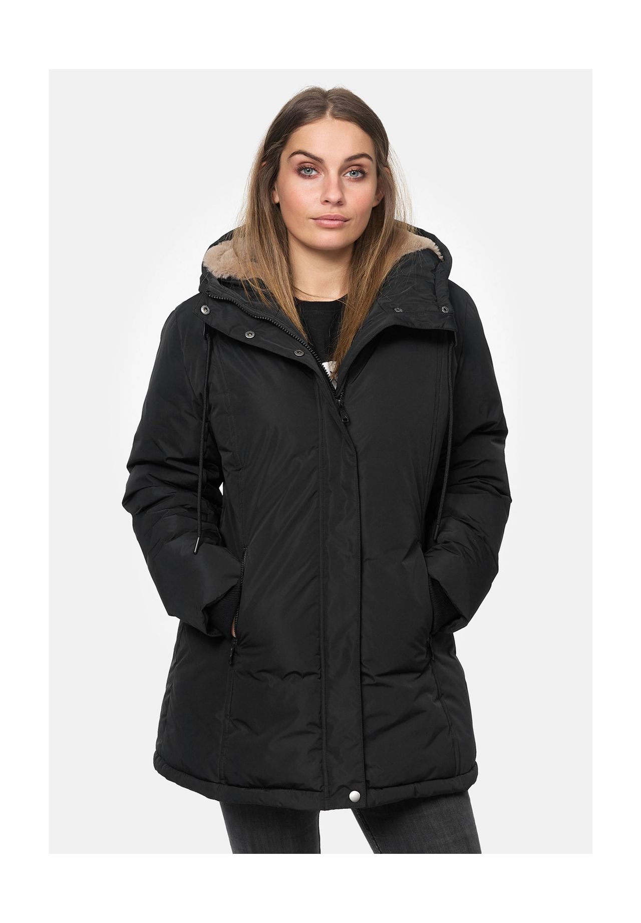 Женская зимняя куртка с капюшоном TONG LONSDALE, черный
Женская зимняя куртка с капюшоном TONG LONSDALE, черный