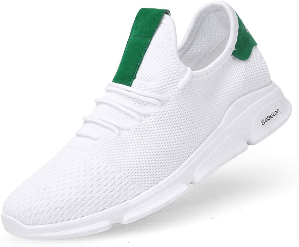 Мужские легкие кроссовки для бега, спортивные дышащие сетчатые кеды, кроссовки с верхом из трикотажа для повседневной ходьбы Ohchsh, зеленый
Мужские легкие кроссовки для бега, спортивные дышащие сетчатые кеды, кроссовки с верхом из трикотажа для повседневной ходьбы Ohchsh, зеленый