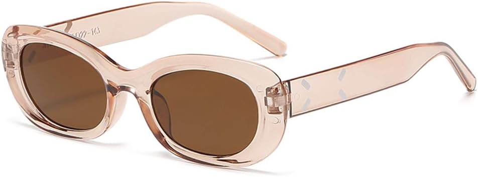 Солнцезащитные очки для женщин и мужчин, маленькие, овальные, с широкими дужками, в стиле ретро, классические, винтажные, для путешествий, с защитой от УФ-излучения UV400 generic, Clear Brown
Солнцезащитные очки для женщин и мужчин, маленькие, овальные, с широкими дужками, в стиле ретро, классические, винтажные, для путешествий, с защитой от УФ-излучения UV400 generic, Clear Brown