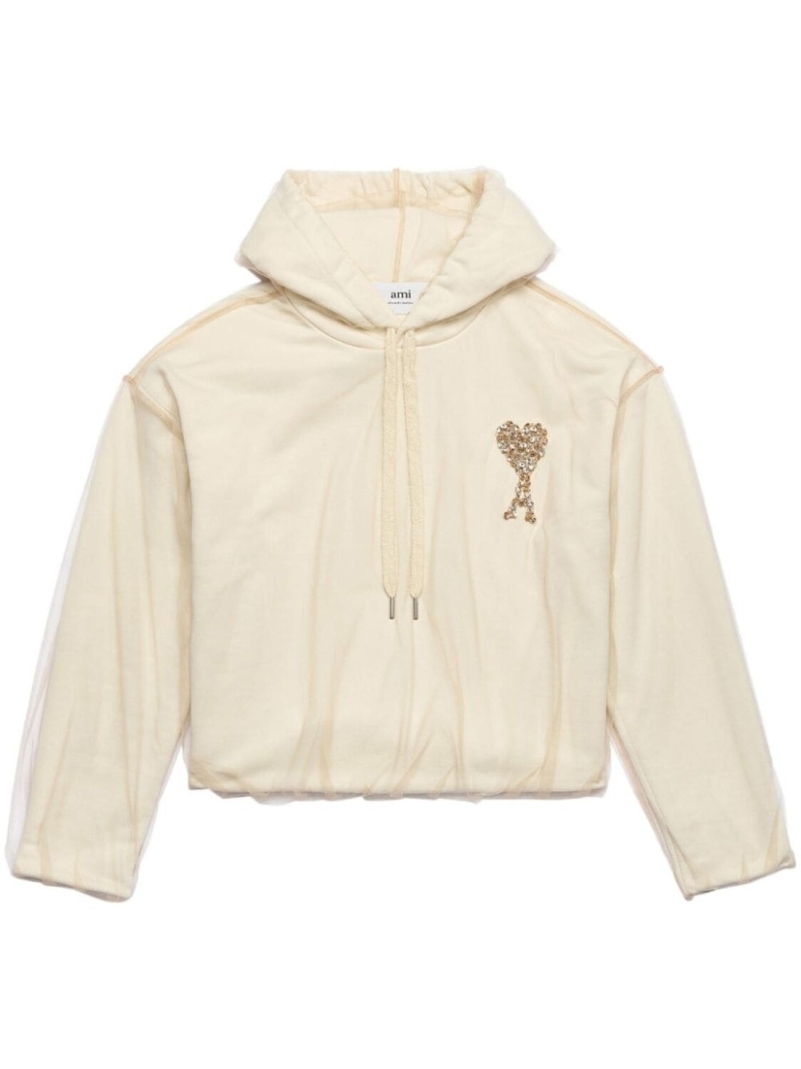 AMI Paris худи с монограммой Ami de Coeur, нейтральный цвет
AMI Paris худи с монограммой Ami de Coeur, нейтральный цвет