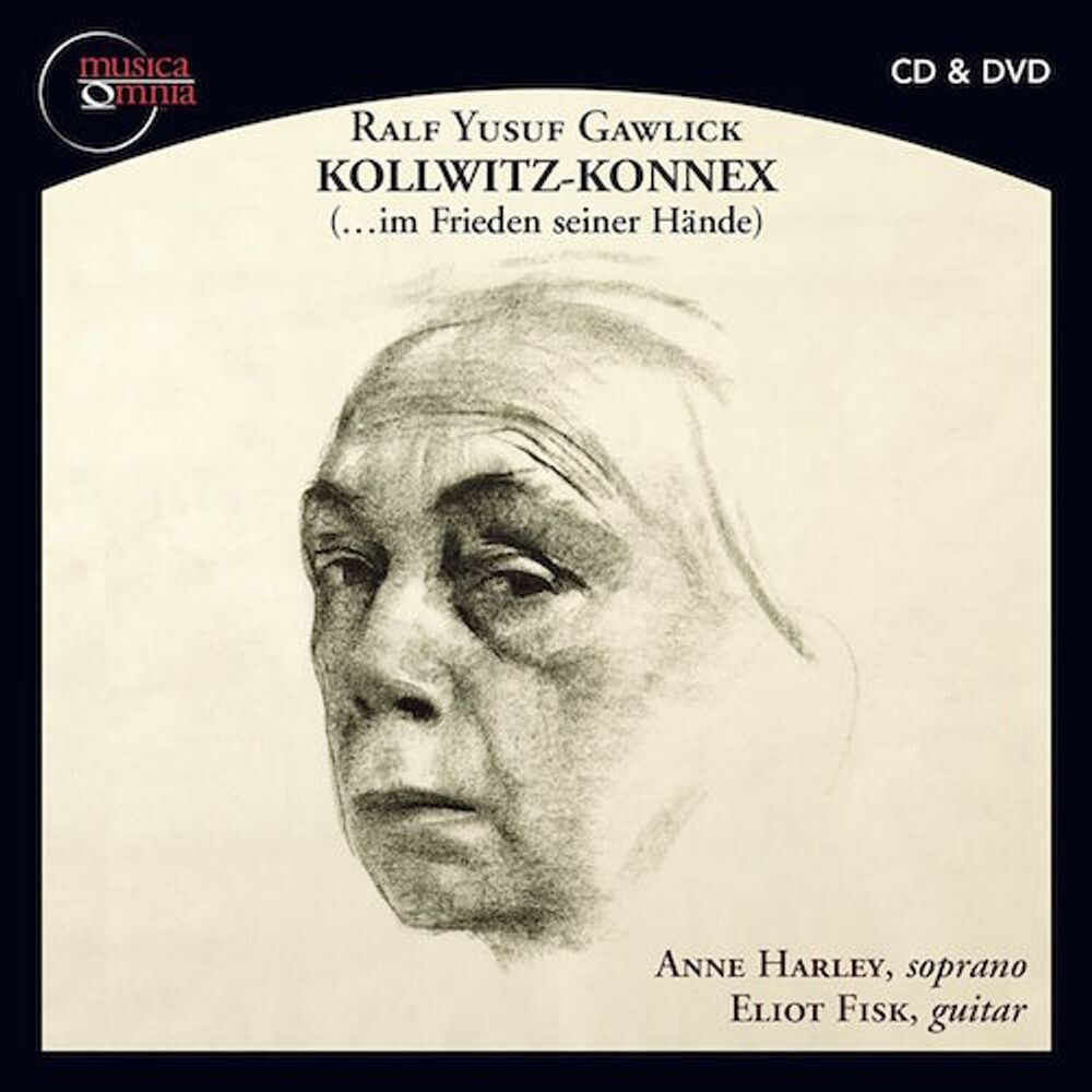 Диск CD Ralf Yusif Gawlick: Kollwitz-Konnex (...im Frieden seiner Hände), Op. 19 - Ralf Yusuf Gawlick, Anne Harley, Eliot Fisk
Диск CD Ralf Yusif Gawlick: Kollwitz-Konnex (...im Frieden seiner Hände), Op. 19 - Ralf Yusuf Gawlick, Anne Harley, Eliot Fisk