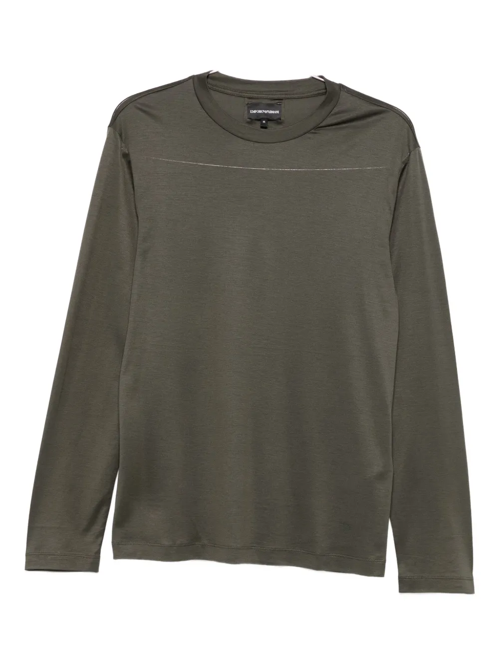 Лонгслив Emporio Armani, зеленый
Лонгслив Emporio Armani, зеленый